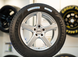Goodyear unveils new sustainable tyre demonstrator