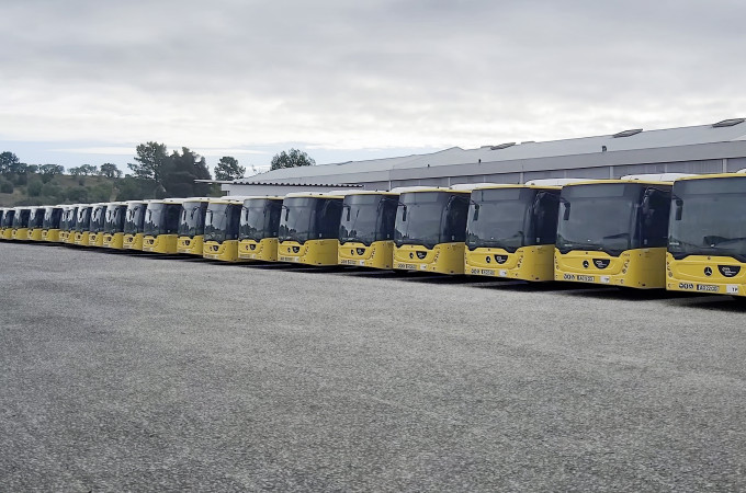 Daimler completes delivery of 864 Mercedes-Benz buses to Portugal