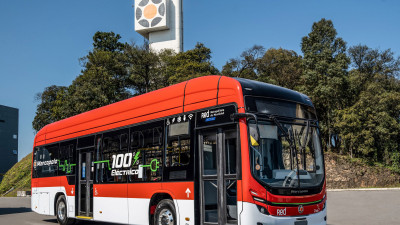 Marcopolo starts tests with Attivi electric bus in Chile