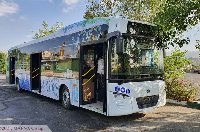 Iran produces first electric bus