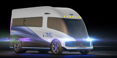 Ronn Motor Group presents fuel-cell electric urban delivery truck concept