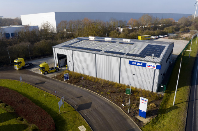 GB DAF opens GBP3.2m service centre in Daventry