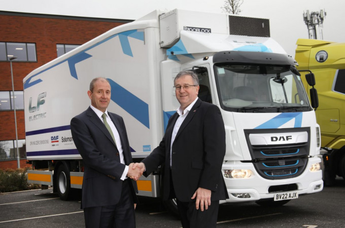 DAF receives 1,500 vehicle order worth GBP 160 million from UK contract hire and leasing specialist