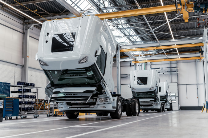 DAF expands Eindhoven factory for e-truck manufacture