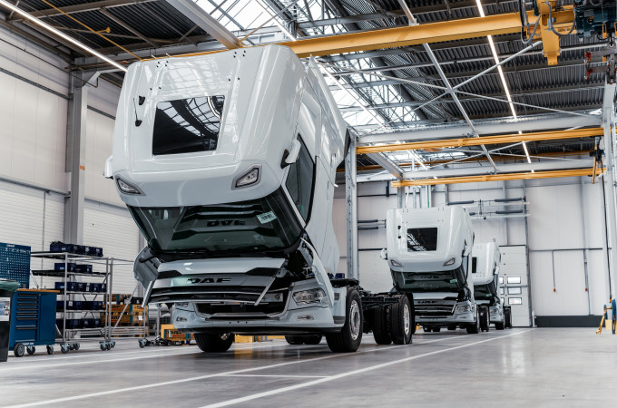 DAF expands Eindhoven factory for e-truck manufacture