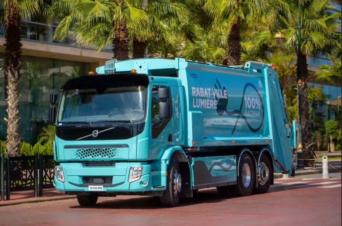 Volvo delivers first electric truck to Morocco