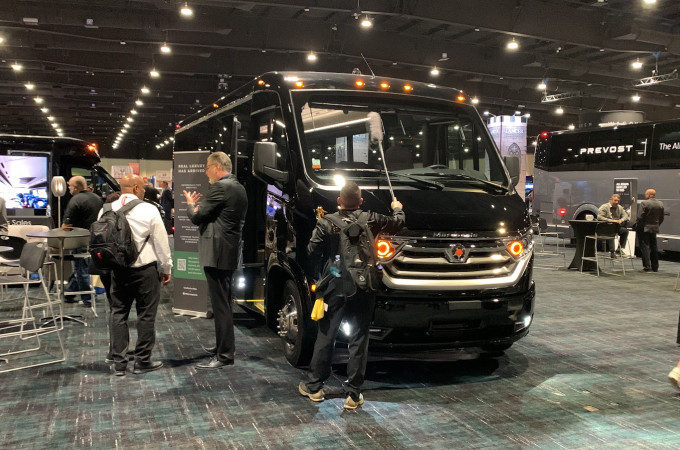 Marcopolo appoints Creative Bus Sales as distributor of Grand Executive – a new minibus model for the North American market