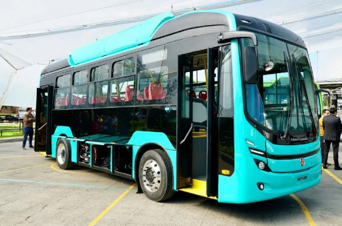 Bogotá announces first order of 13 Superpolo fuel cell city buses powered by green hydrogen
