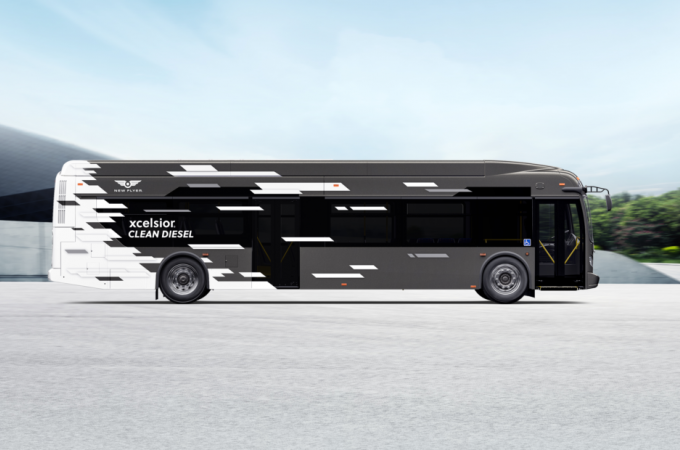 New Flyer receives order for 116 diesel buses for New York City