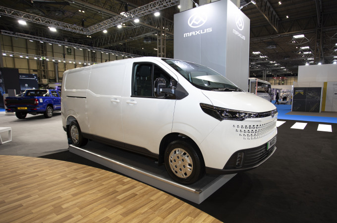 Maxus unveils eDeliver 7 battery-electric van at CV Show 2023
