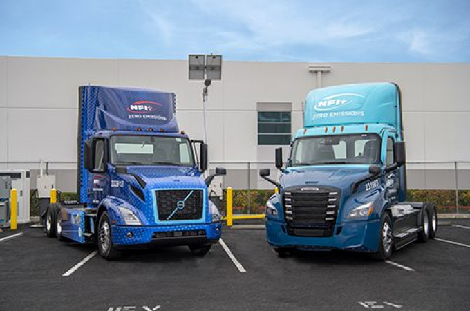 NFI Industries to deploy 50 battery-electric trucks as part of Southern California project