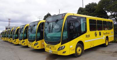 Bogotá invests in gas buses with recent delivery of 263 new Scania F280 CNG units