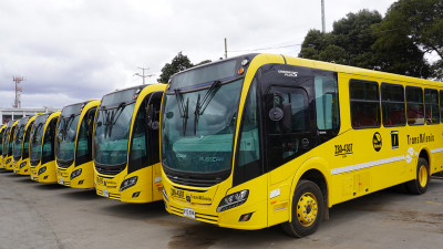 Bogotá invests in gas buses with recent delivery of 263 new Scania F280 CNG units