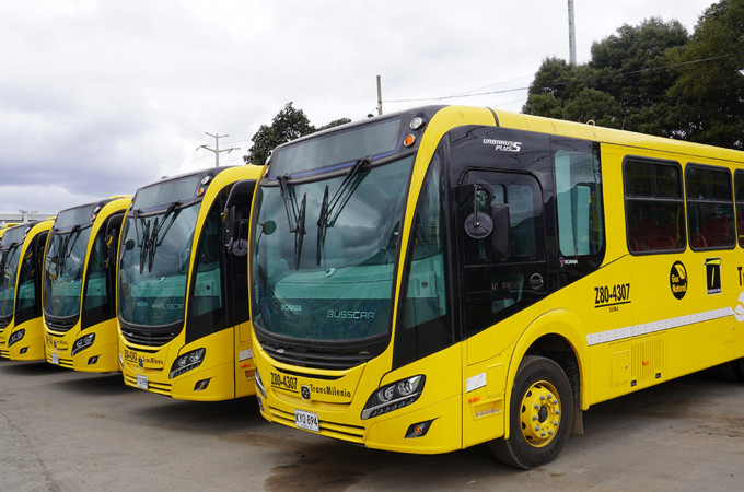 Bogotá invests in gas buses with recent delivery of 263 new Scania F280 CNG units