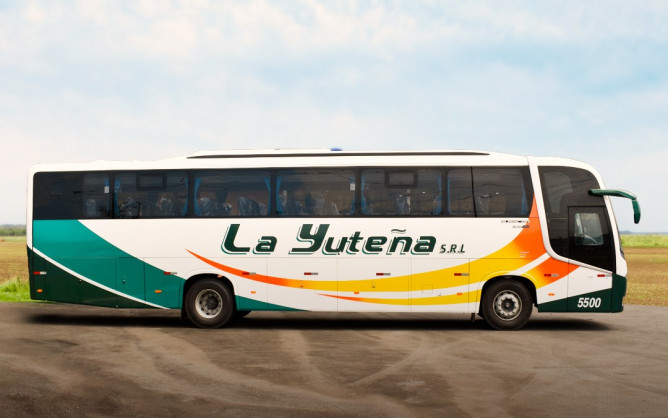 Busscar makes El Buss 340 coach model part of its export model range with Paraguay its first export market