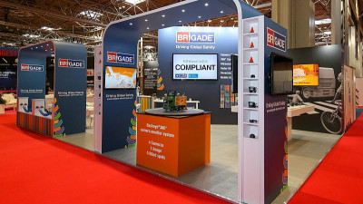 Brigade displays new safety products at the 2023 UK Commercial Vehicle show