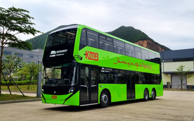 Alexander Dennis delivers its first batch of next-generation Enviro500EV double-deck buses