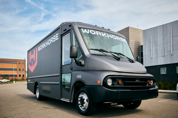 Workhorse presents latest Class 5-6 electric step van at ACT Expo