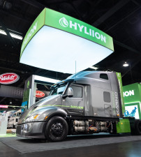 Hyliion unveils fuel-agnostic hybrid demonstrator truck at ACT Expo
