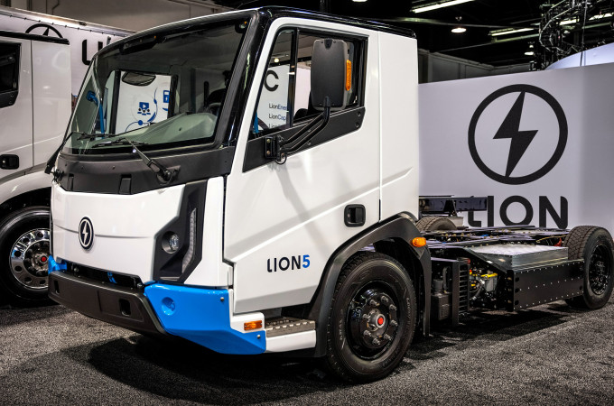Lion Electric launches Class 5 battery electric truck at ACT Expo