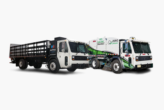 Battle Motors showcases two vocational electric trucks at ACT Expo