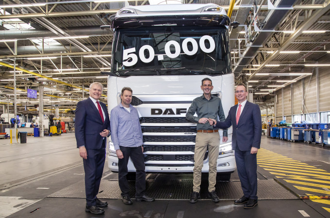 DAF sells 50,000 new generation trucks in record time