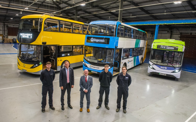 Another GBP 58 million funding package for Scottish-built zero-emission buses