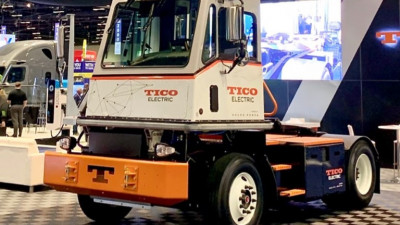 TICO presents electric terminal tractor with Volvo Penta driveline at ACT Expo