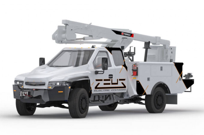 Zeus Electric Chassis showcases electric trucks at ACT Expo