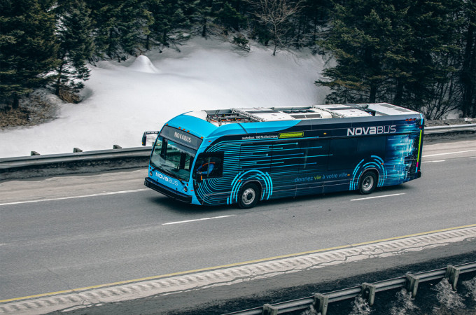 Nova Bus wins biggest e-transit single order contract in North America with BAE Systems' electric propulsion system