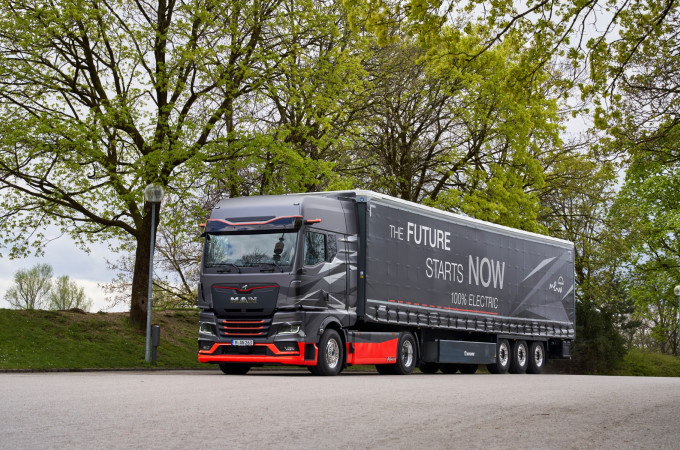 MAN to supply Duvenbeck Logistics with 120 heavy electric trucks