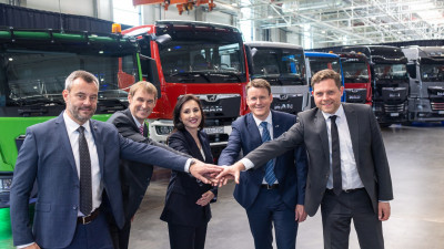 MAN opens Krakow expansion for producing full truck range