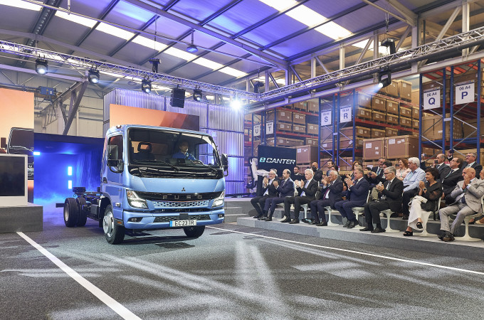 Fuso begins European production of new generation eCanter