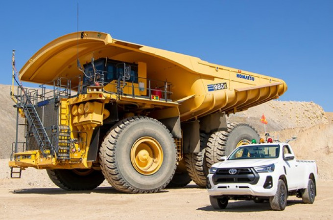 Toyota develops autonomous light-duty trucks for mining operations using Komatsu technology