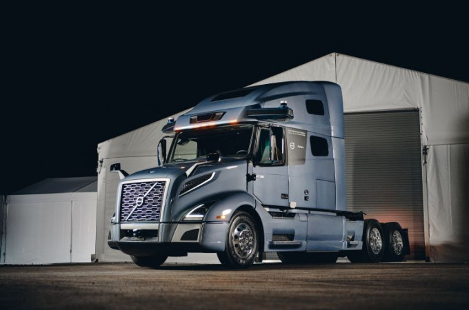 Volvo unveils prototype Class 8 truck with Aurora autonomous drive