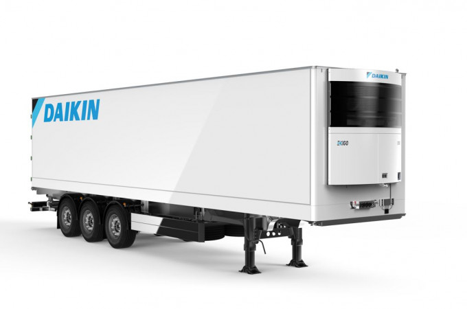Daikin unveils first refrigerated trailer unit at Solutrans