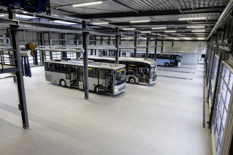 Mercedes-Benz opens new bus service centre in Berlin