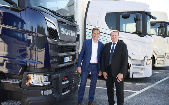 Scania receives order for 2,500 trucks from UK purchasing consortium
