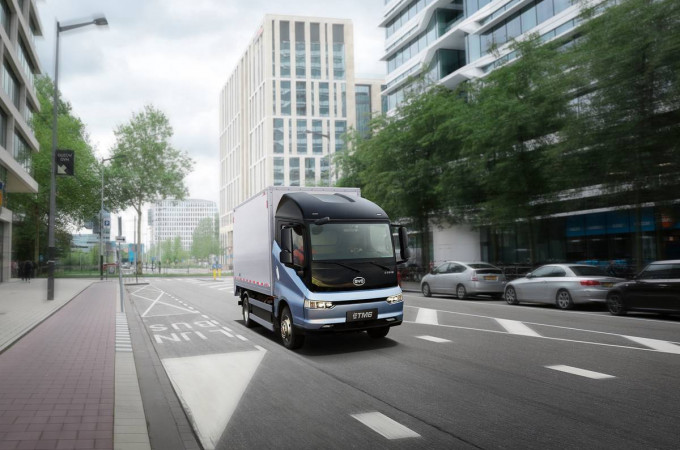 BYD signs dealership agreement to bring eTrucks to the Netherlands