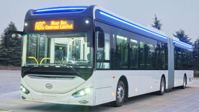 Higer TEVX introduces articulated 18m e-bus to Brazil