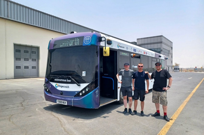 ADL taking part in Dubai autonomous bus challenge