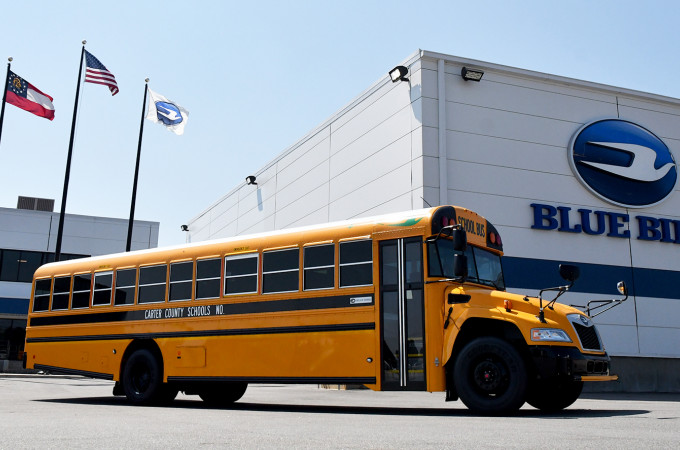 Blue Bird unveils next-gen electric school bus