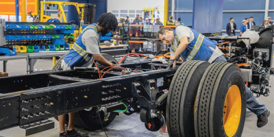 Blue Bird expands production capacity for electric school buses in North America