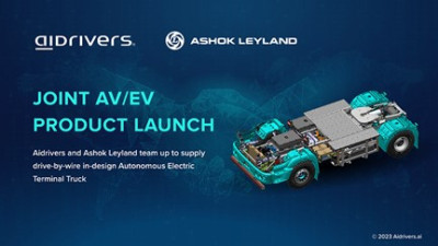Ashok Leyland and Aidrivers plan to bring autonomous electric terminal truck platform to market in 2024