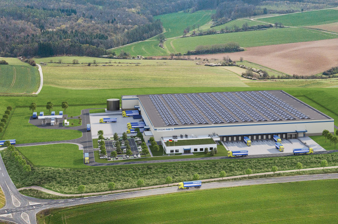 Paccar breaks ground on a new distribution centre in Germany