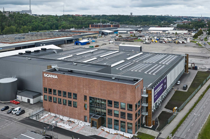 Scania opens battery assembly plant in Södertälje
