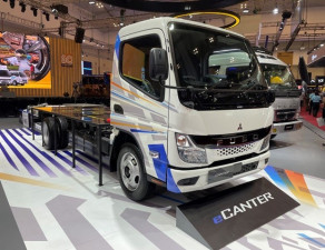 Fuso introduces new eCanter in Indonesia
