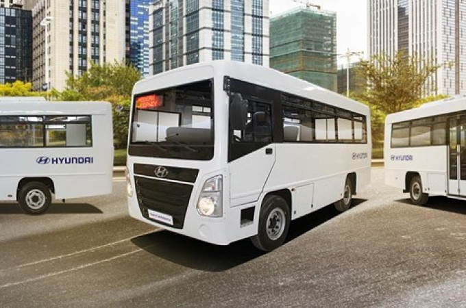 Hyundai introduces new Class 4 public bus in the Philippines