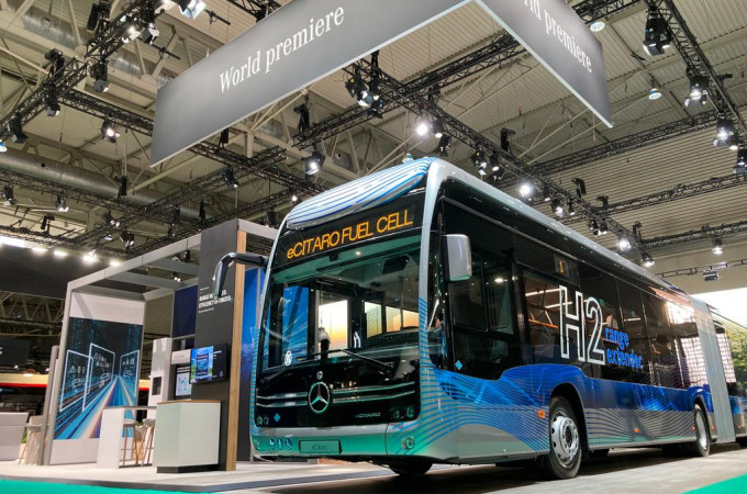 Daimler launches Mercedes-Benz eCitaro G fuel cell at UITP