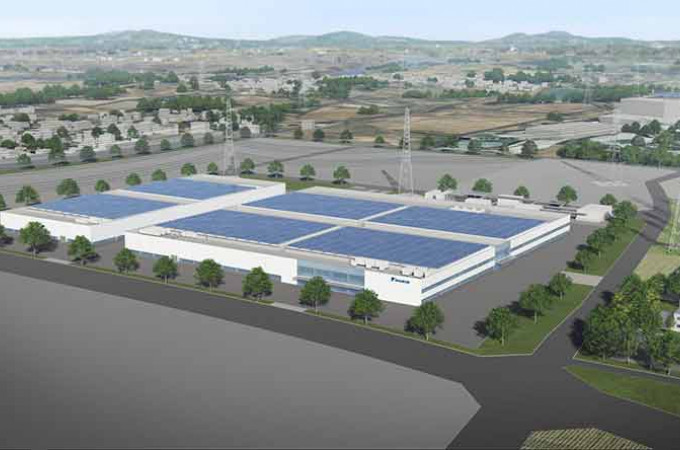 Daikin plans to build a new factory in Japan